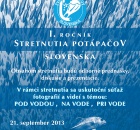 1. ročník - Stretnutie potápačov Slovenska