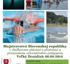 Majstrovstvá Slovenskej republiky v diaľkovom plávaní s plutvami a prezentácia orientačného plávania