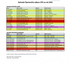 Kalendár Šv ZPS 2016